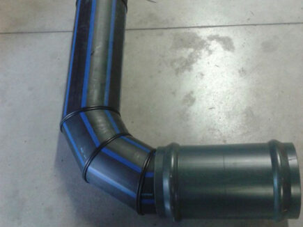 HDPE hydrant tee and bend