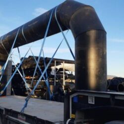 Pipes for biogas plants