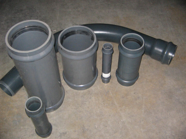 Standard manufacturing of PVC joint for pressure applications