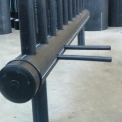 Pipes for wastewater treatment plants